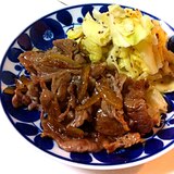 豚肉のマーマレード焼き